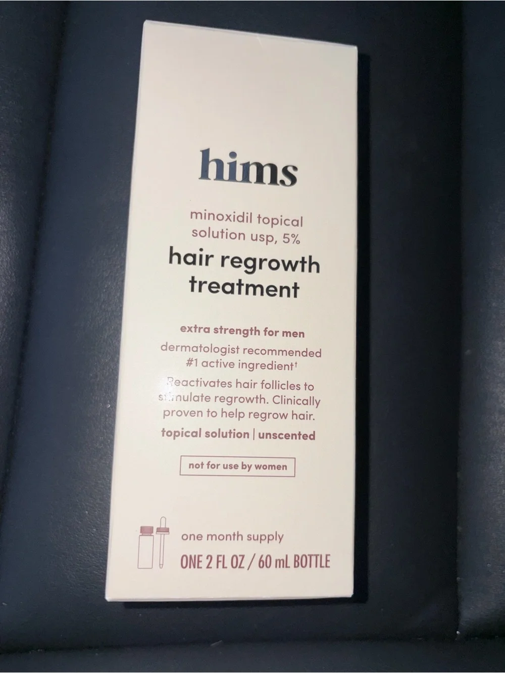 hims Unscented Hair Regrowth Treatment for Men (White)